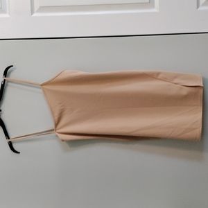 Pretty little thing Stone Strappy Split Hem Bodycon Dress